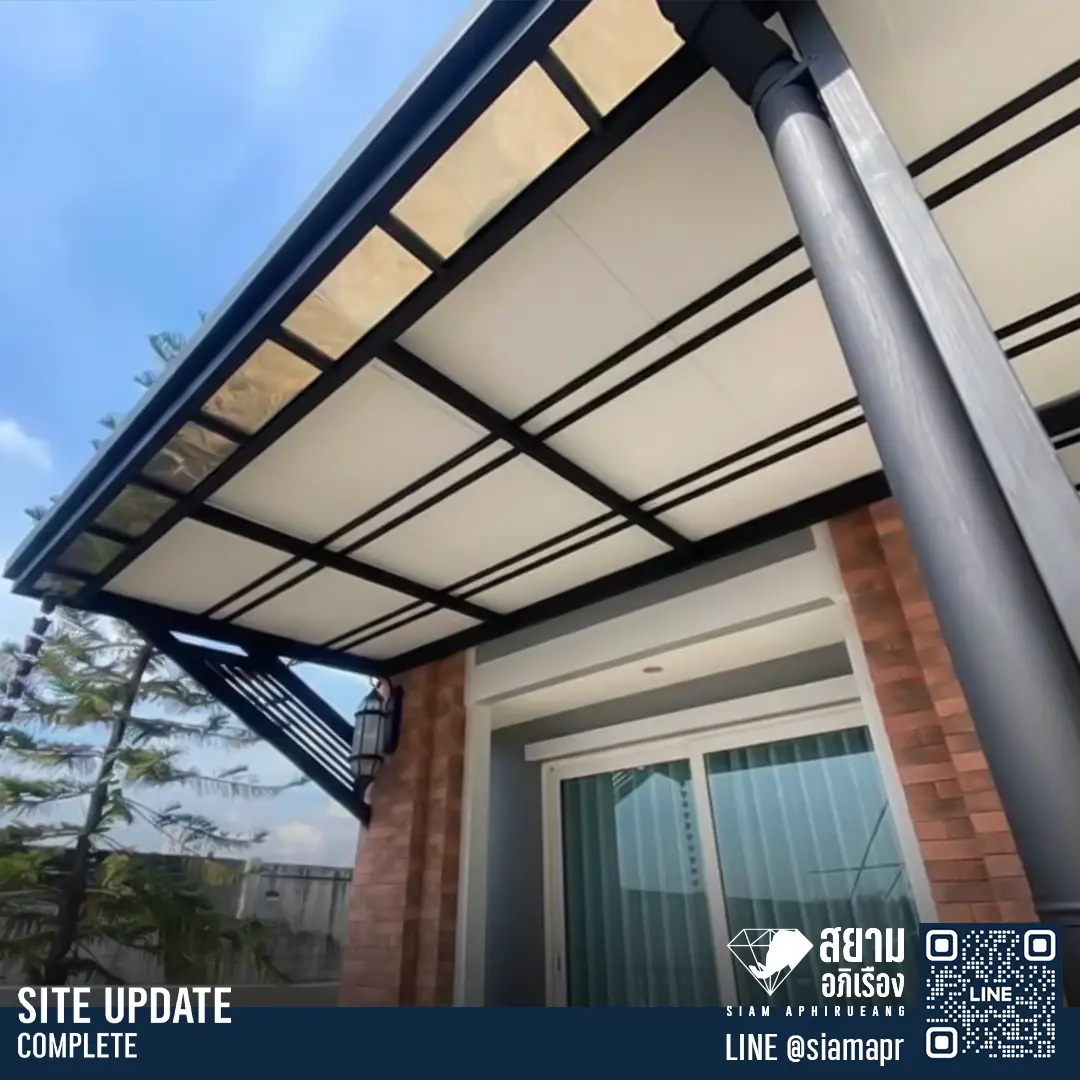 งานต่อเติมหลังคาโรงจอดรถนครปฐม S03