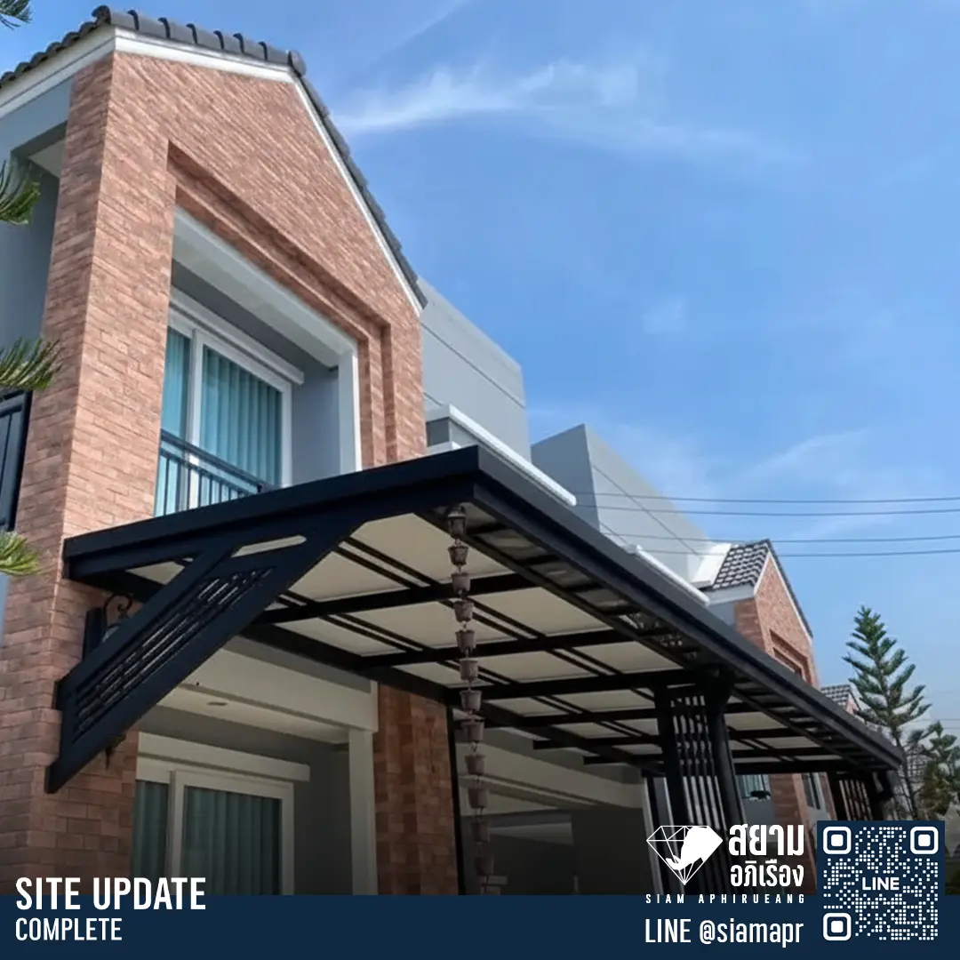 งานต่อเติมหลังคาโรงจอดรถนครปฐม S03